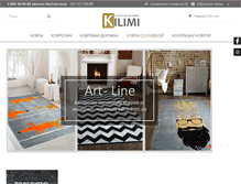 Tablet Screenshot of kilimi.com.ua